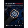 Skeleton Design - Black Technology - automatic men's watch - waterproofWatches