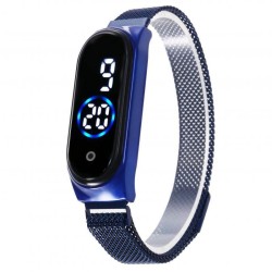 Elegant women's watch - touch screen - digital - LED - with magnetic buckleWatches