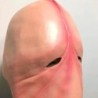 Full face latex mask - for adults - funny penis shaped - Halloween / masqueradesMasks