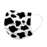Protective face / mouth masks - disposable - 3-ply - milk cow - black white spots print - 50 piecesMouth masks