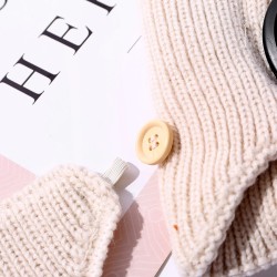 Warm winter knitted hat - with glasses - ears / mouth protectionDiagnosis