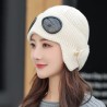 Warm winter knitted hat - with glasses - ears / mouth protectionDiagnosis