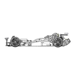 3RACING Sakura D5S MR - DIY kit - 1/10 - remote control - RC car frame modelCars