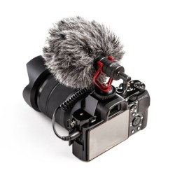 BOYA BY-MM1 - microphone - with fur - video record - for iPhone X 8 7 Huawei Nikon Canon DSLRMicrophones