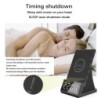 Wireless fast charger - phone holder - Bluetooth speaker - FM radio - alarm clock - LED - USBHolders