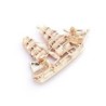 Elegant brooch - with red sailboatBrooches