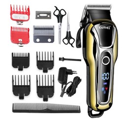Kemei KM-1990 - professional hair clipper / trimmer - LCD displayHair trimmers