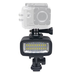 LED light for GoPro action camera - 40m water resistant - for diving & underwaterAccessories