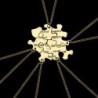 "Always Together Never Apart" - vintage puzzle pendant - necklace - 5 piecesNecklaces