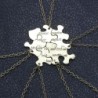 "Always Together Never Apart" - vintage puzzle pendant - necklace - 5 piecesNecklaces