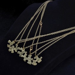"Always Together Never Apart" - vintage puzzle pendant - necklace - 5 piecesNecklaces