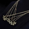 "Always Together Never Apart" - vintage puzzle pendant - necklace - 5 piecesNecklaces