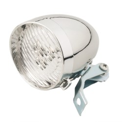 3 LED - vintage - bike headlight - front - flashLights