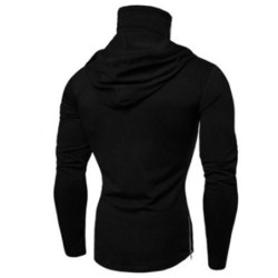 Men's long sleeve hoodie - with face coverHoodies & Sweatshirt