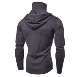 Men's long sleeve hoodie - with face coverHoodies & Sweatshirt