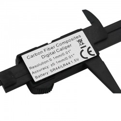 6 Inch 150mm digital calliper - ruler - precision measurement - carbon fiberCalipers
