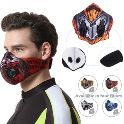 Antibacterial face mask - sports / cycling / windproof / dustproof - with activated carbon filterMouth masks