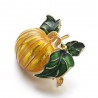 Halloween pumpkin - enamel broochBrooches