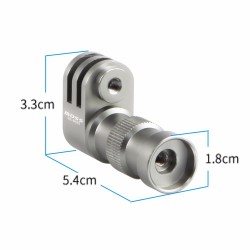 GoPro - action camera - bicycle wheel mount - wheel hub - bracket holder - steelMounts