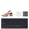 Elegant sandals - slingback pumps - genuine leatherHigh heels