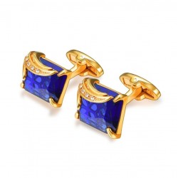 Luxury square crystal cufflinksCufflinks