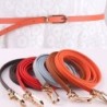 Elegant thin leather belt - adjustableBelts