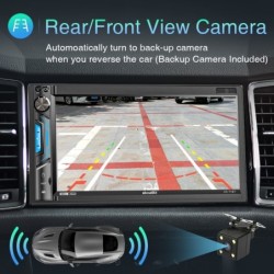 Car radio - MP5 player - 2Din - touch screen - Bluetooth - Mirror Link - USB - Bluetooth - AndroidRadio
