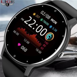 Smart Watch - full touch screen - fitness tracker - blood pressure - waterproof - Bluetooth - Android IOSSmart-Wear