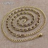 Fashionable metal belt - long thin chain - with colorful beads - adjustableBelts