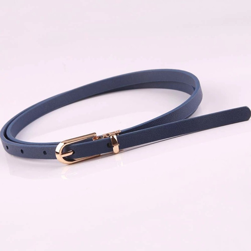 Elegant thin leather belt - adjustableBelts