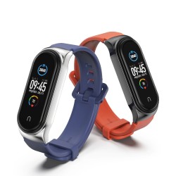 Strap / bracelet - leather / silicone / steel - for Xiaomi Mi Band 3 / 4 / 5 / 6Smart-Wear