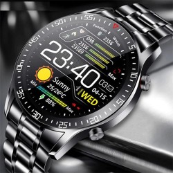 Luxurious Smart Watch - heart rate monitor - blood pressure - waterproof - iOS AndroidSmart-Wear