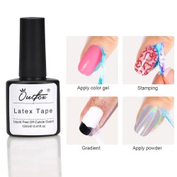 Protective latex tape - peel-off gel - nail cuticle guard - antifreeze - 12mlNail polish