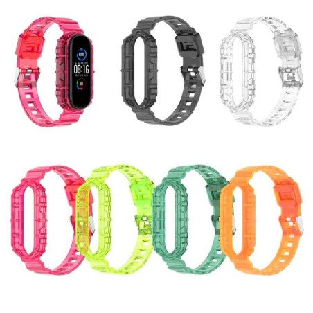 Transparent silicone strap - for Xiaomi Mi Band 5 / 6 / 6 NFCSmart-Wear