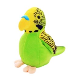 Electric talking parrot - funny plush toy - record / repeat / waving wings - 18cmToys