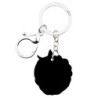 Metal keychain with acrylic raspberryKeyrings