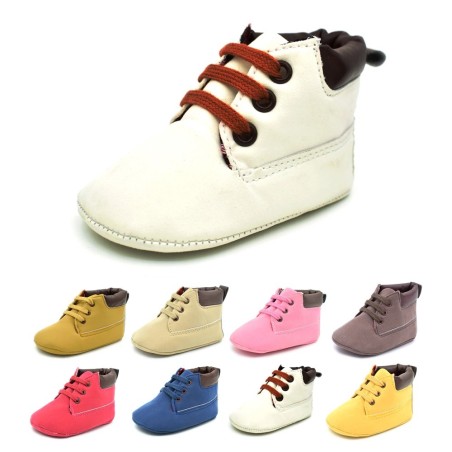 Infant / baby first shoes - for boys / girls - soft leather - anti-slipClothing