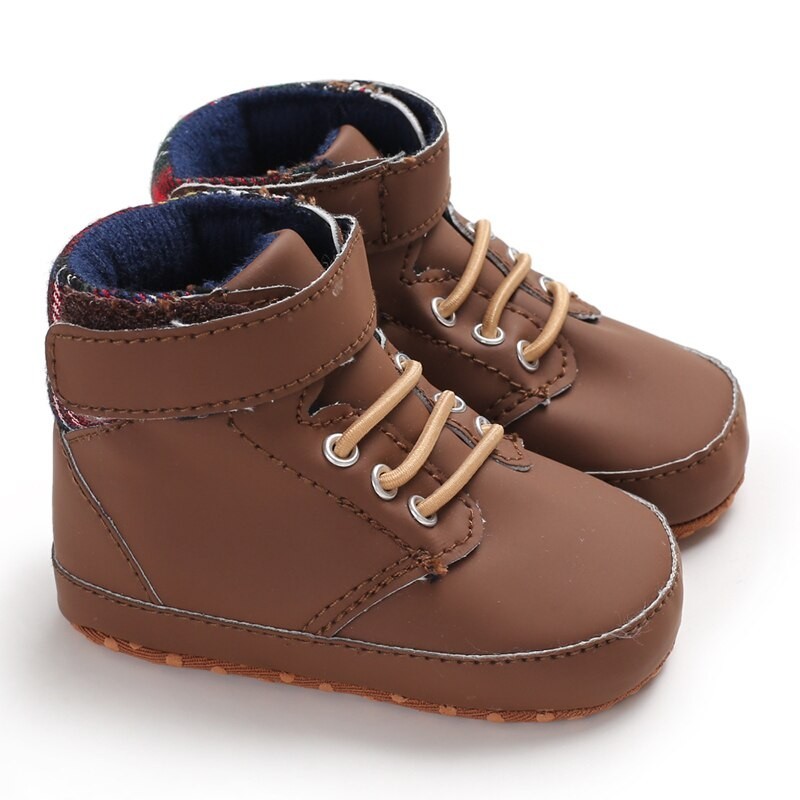 Baby leather first shoes - anti-slip - ankle lengthShoes