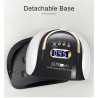 Professional nail lamp - dryer - with 4 timer setting / handle - UV - 57 LED - 114WNail dryers