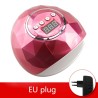 Professional nail dryer - UV lamp - 78W - 39 LED - LCD display - aurora designNail dryers