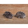 Vintage brooch with a hedgehog - 12 piecesBrooches