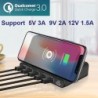 Multi USB - wireless fast charger - ISO / type-C / micro - QC3.0 - 60WChargers
