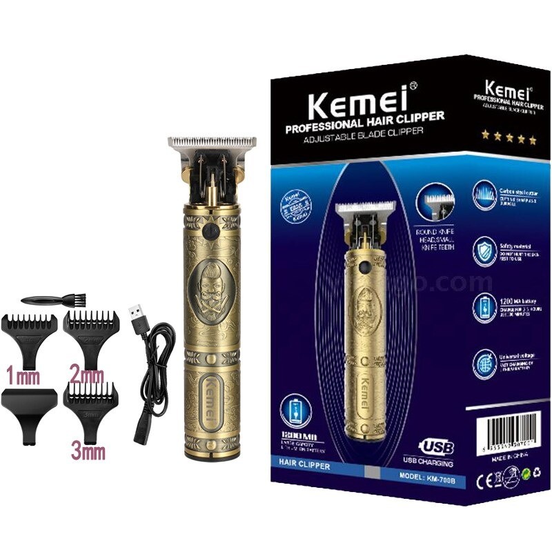 Kemei - professional electric hair trimmer - shaving / carvingHair trimmers