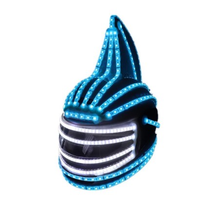 Monster helmet - full face mask - luminous - LED - RGB - for parties / Halloween / masqueradesParty