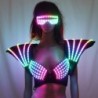 Colorful LED bra - luminous vest - sexy party outfit - for masquerade / HalloweenCostumes