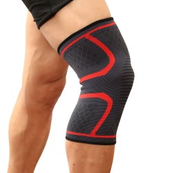 Protective sports knee pad - elastic compression sleeveSport & Outdoor
