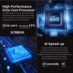 10.1 inch 4G tablet - 2GB RAM - 32GB ROM - Google Play - Android 9 - Octa Core - WiFi - Bluetooth - GPS - cameraTablets