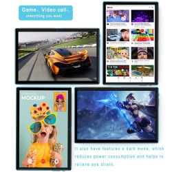 10.1 inch 4G tablet - 2GB RAM - 32GB ROM - Google Play - Android 9 - Octa Core - WiFi - Bluetooth - GPS - cameraTablets