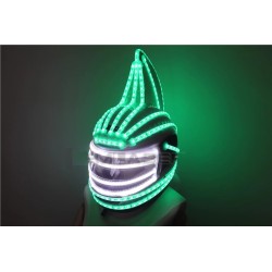 Monster helmet - full face mask - luminous - LED - RGB - for parties / Halloween / masqueradesParty