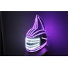 Monster helmet - full face mask - luminous - LED - RGB - for parties / Halloween / masqueradesParty